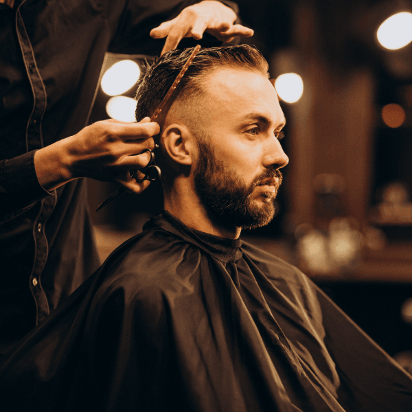 Barbershop demo landing page first picture